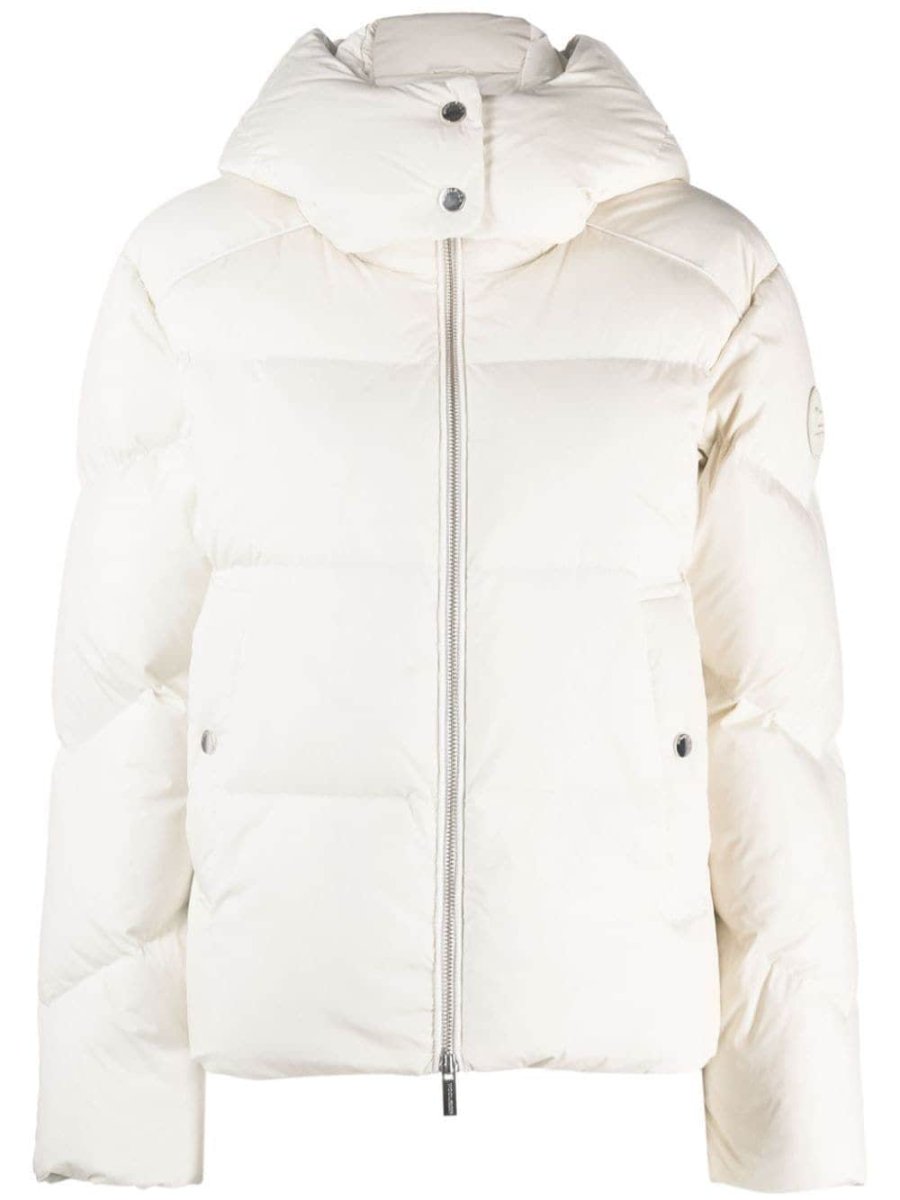 hooded puffer jacket