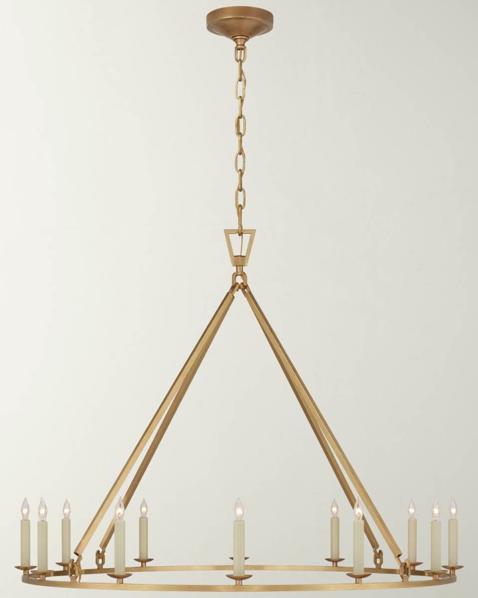 Darlana Large Single Ring Chandelier By Chapman & Myers