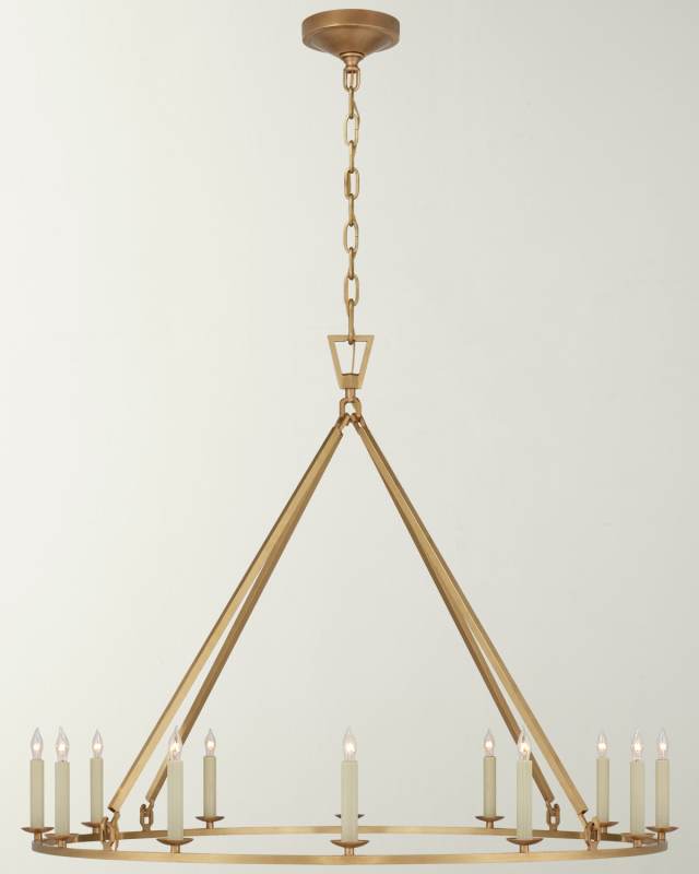 Darlana Large Single Ring Chandelier By Chapman & Myers