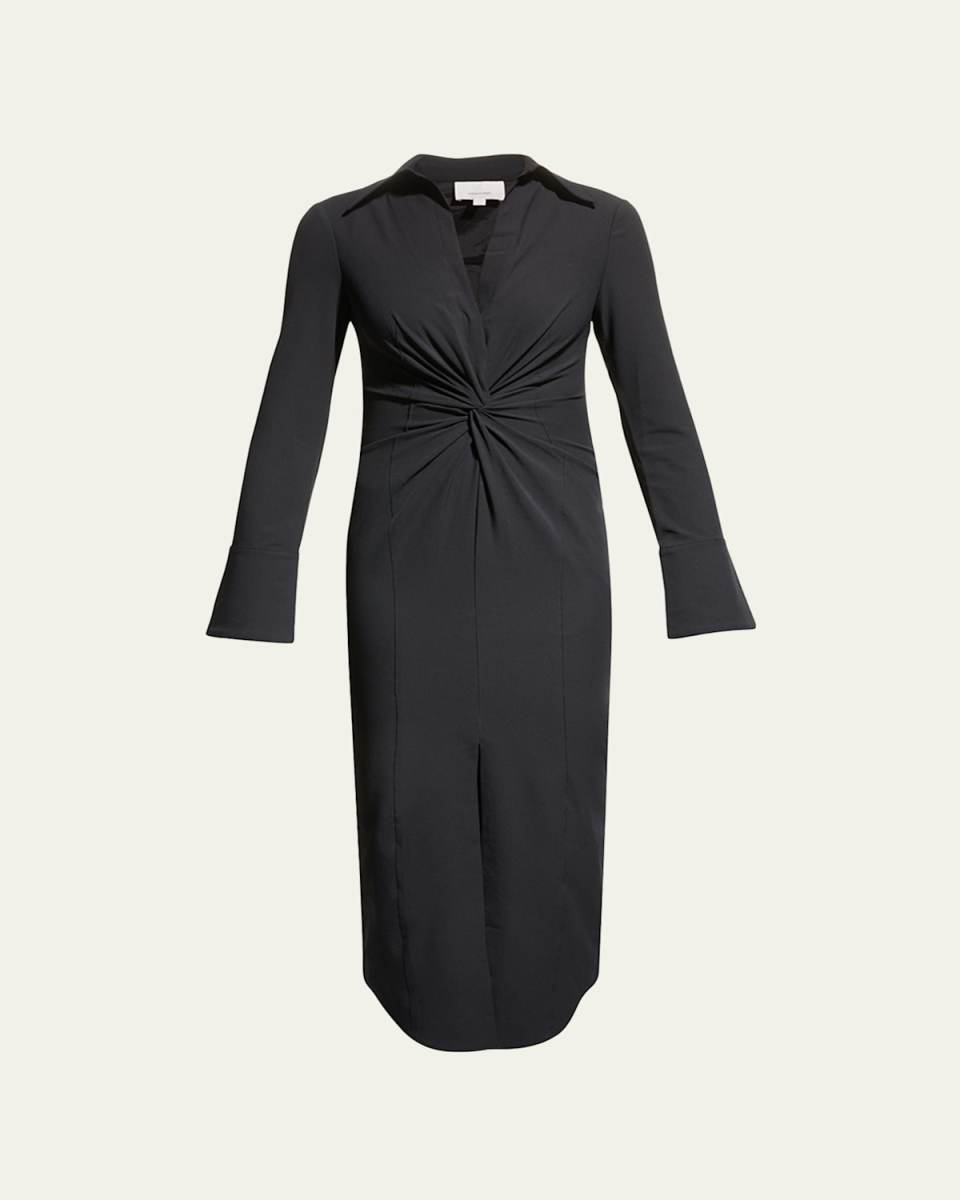 Mckenna Collared Midi Dress
