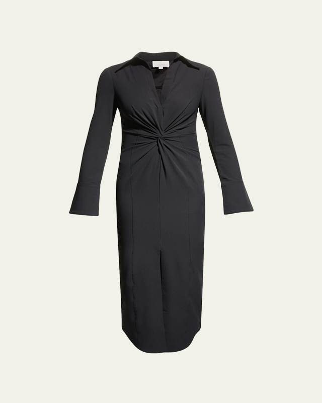 Mckenna Collared Midi Dress
