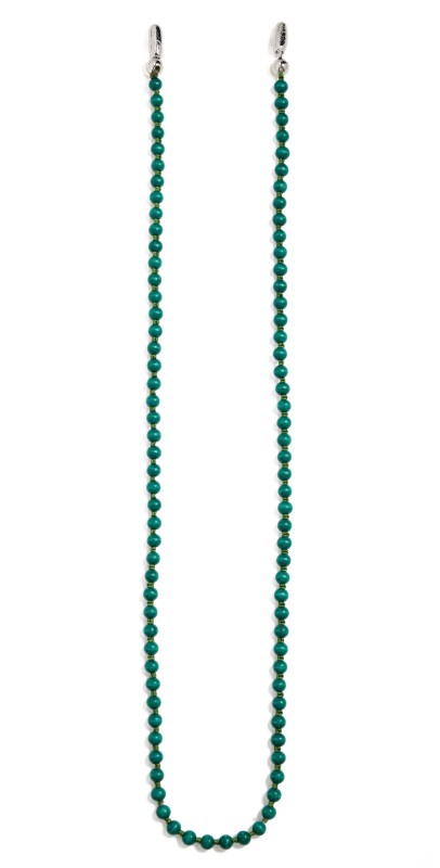 Ossa Wooden Beads Crossbody Phone Strap Dark Gr