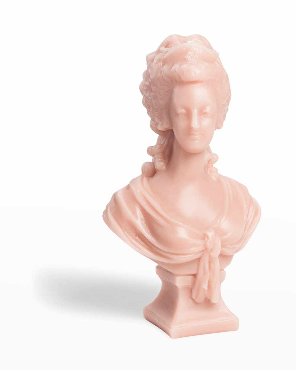 Marie-Antoinette Bust Candle, Pink