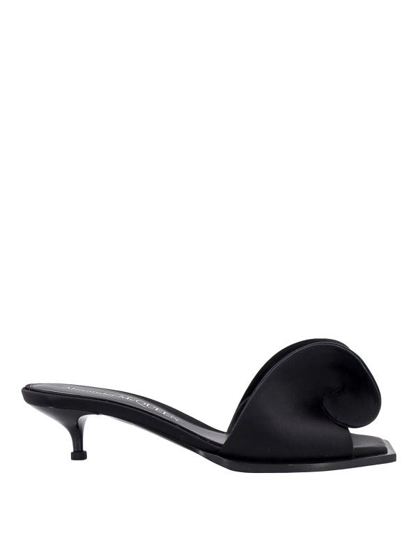 Alexander Mcqueen Sandales - Noir