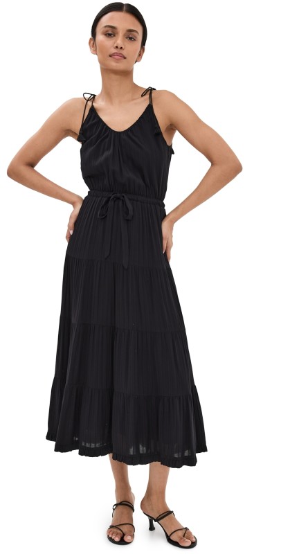 PAIGE Wellsley Dress Black
