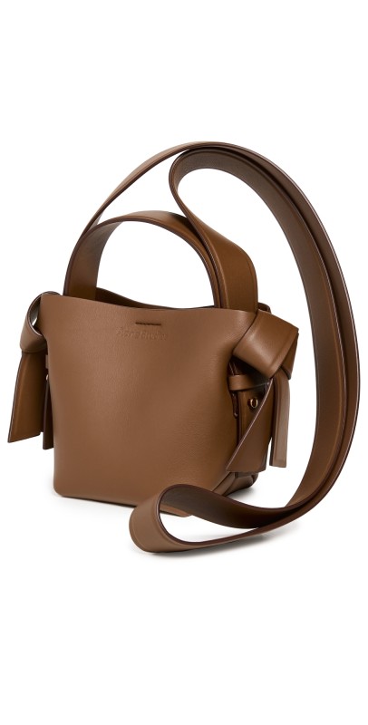 Acne Studios Musubi Micro Bag Camel Brow