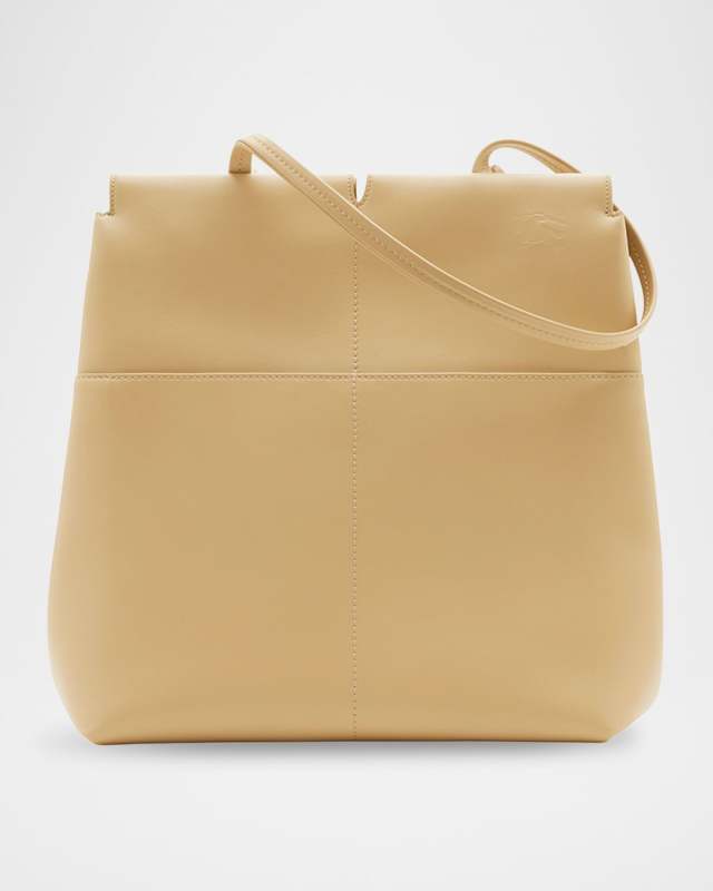 Snip North-South Leather Tote Bag
