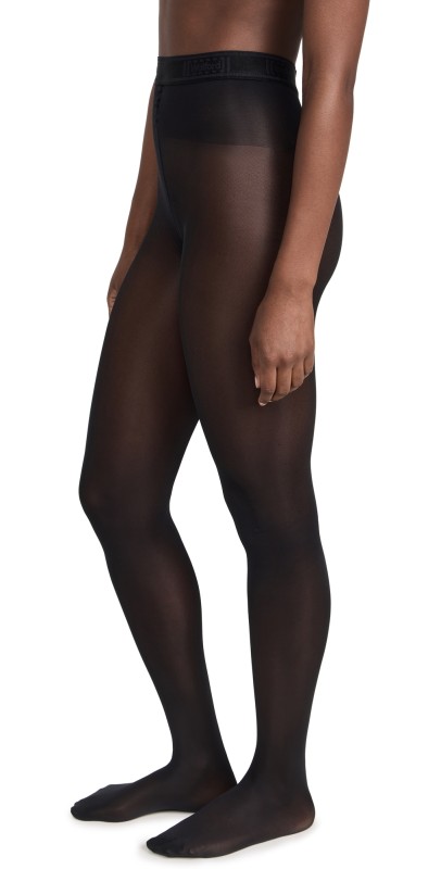 Wolford Synergy 40 Leg Support Tights Black
