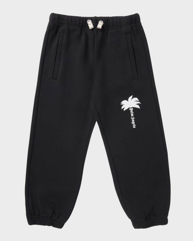 Boy's Palm Tree Logo-Print Sweatpants, Size