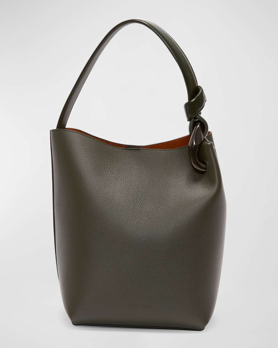 The JWA Corner Leather Bucket Bag