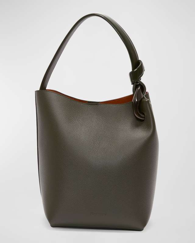 The JWA Corner Leather Bucket Bag