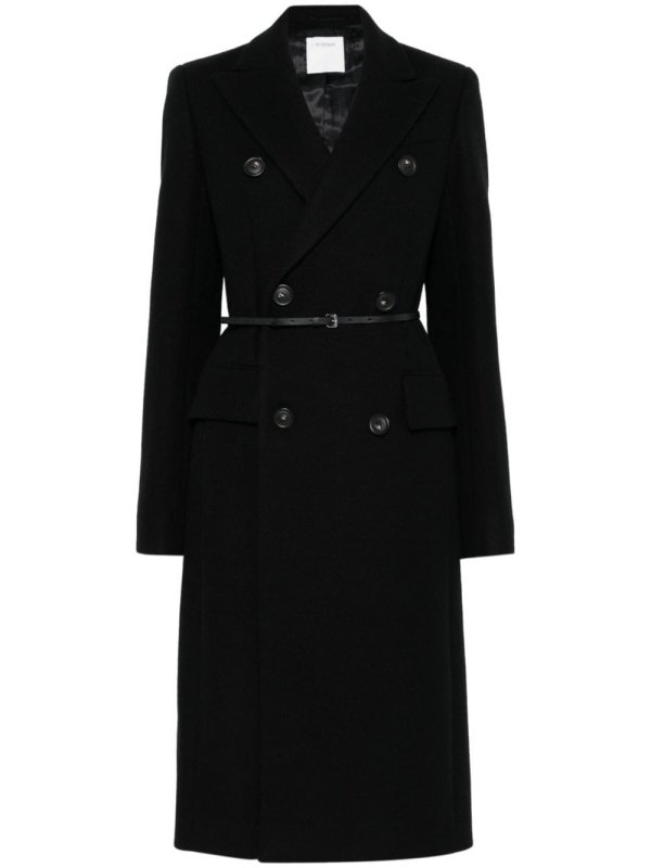 double-breasted coat