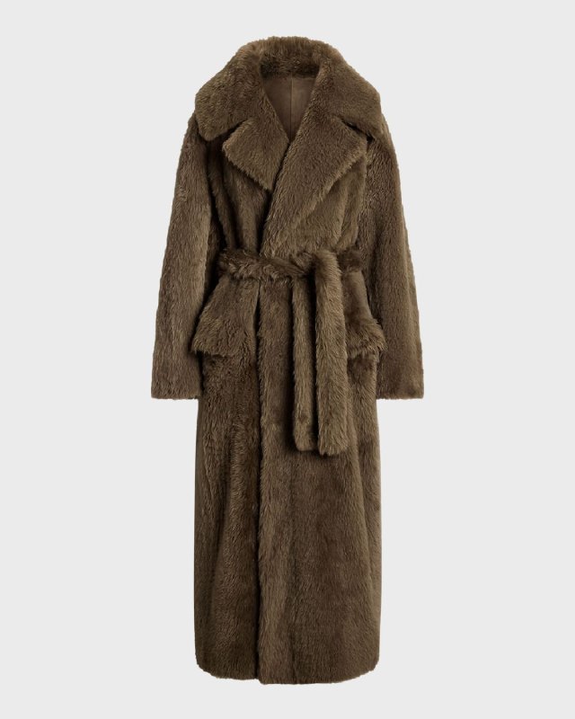 Remi Merino Shearling Reversible Coat