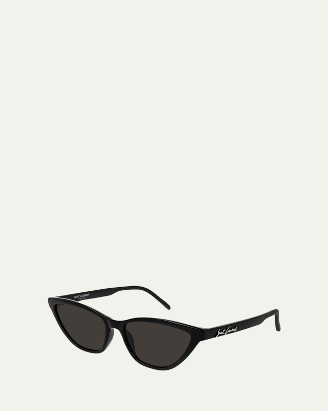 Monochromatic Cat-Eye Sunglasses