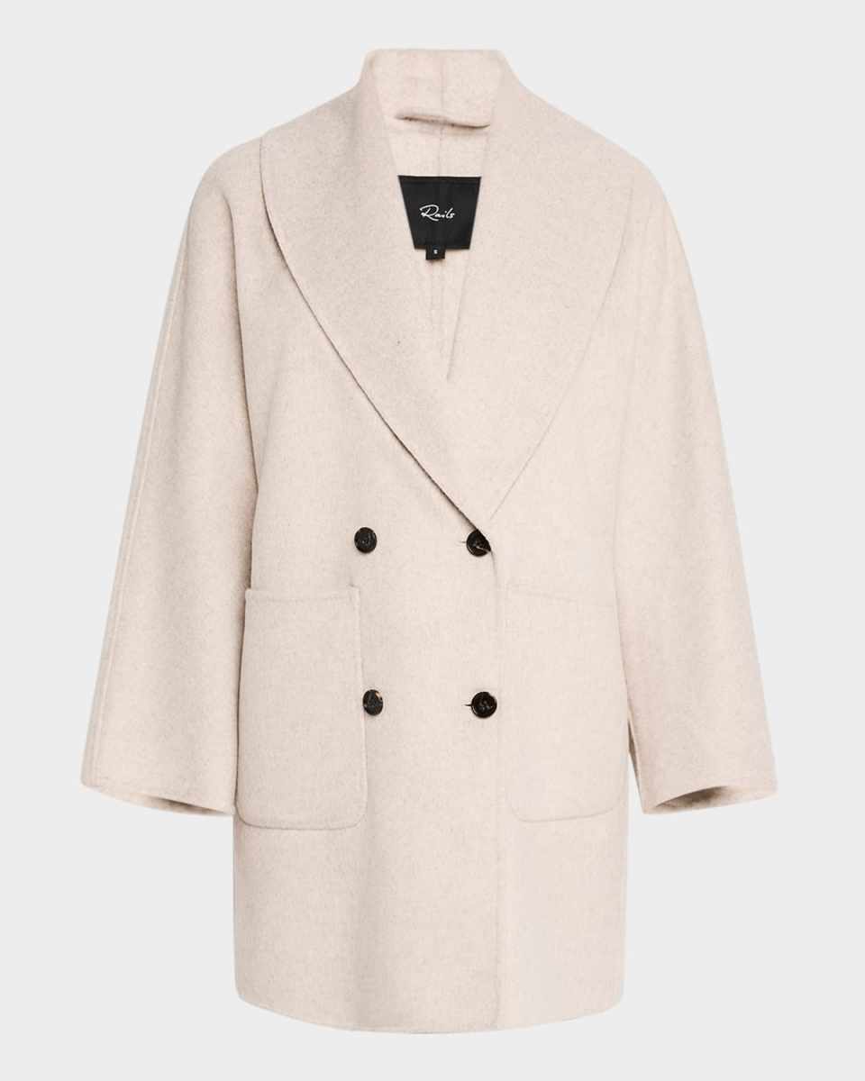 Nily Double-Breasted Wool Coat
