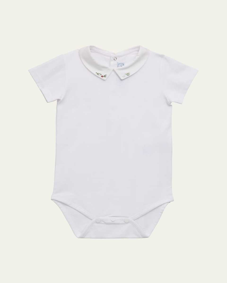 Boy's Collared Bodysuit, Size 6M-2