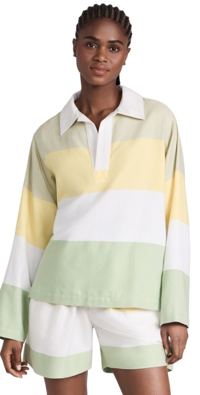 MARRAKSHI LIFE Rugby Shirt Stripe 50