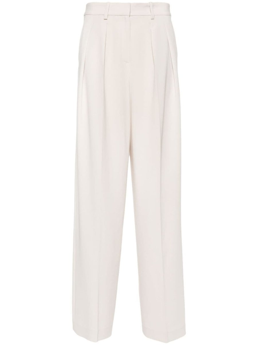 pleat-detailing palazzo pants