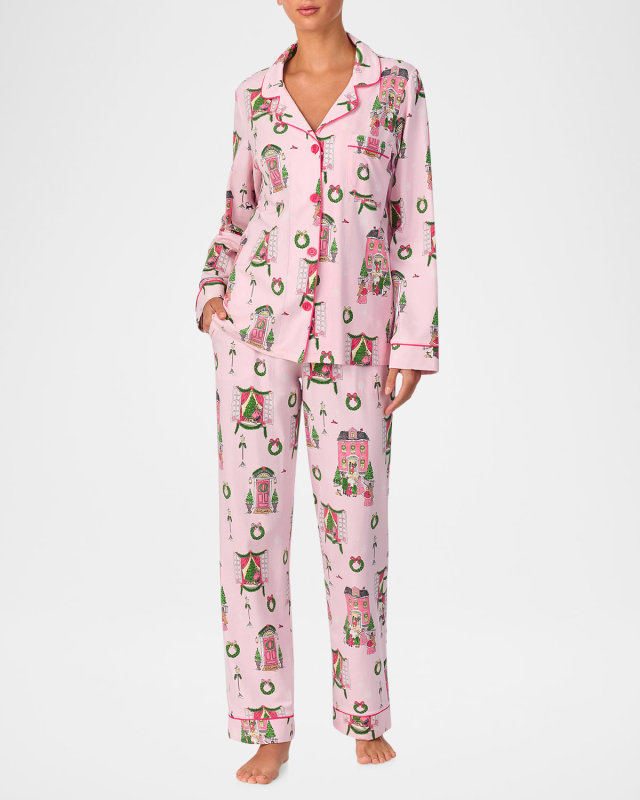 Home for the Holidays Cotton Jersey Pajama Set