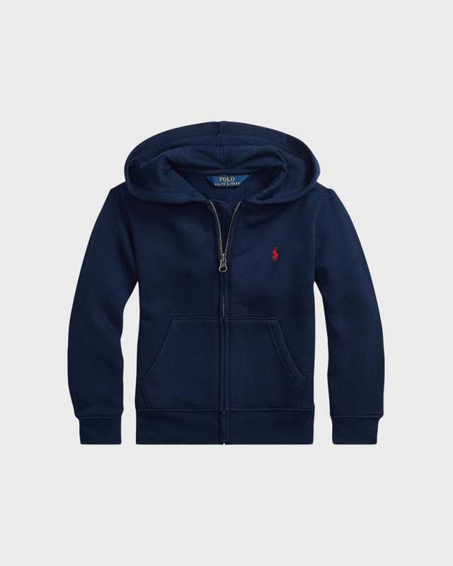 Boy's Knitted Fleece Hoodie, Size 2-7