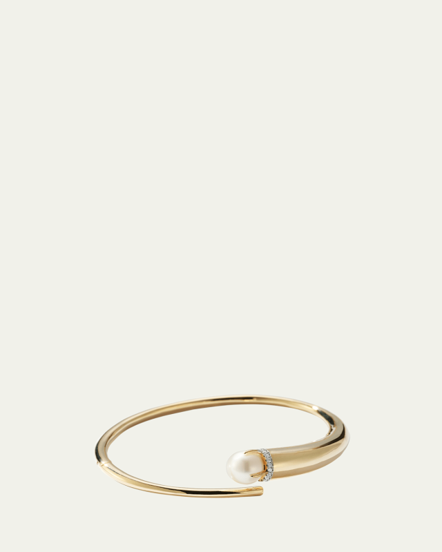14K Pearl Cornucopia Bracelet
