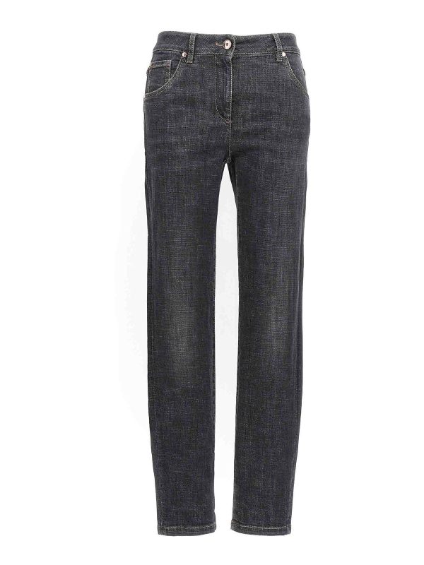 Brunello Cucinelli Jean Bootcut - Noir