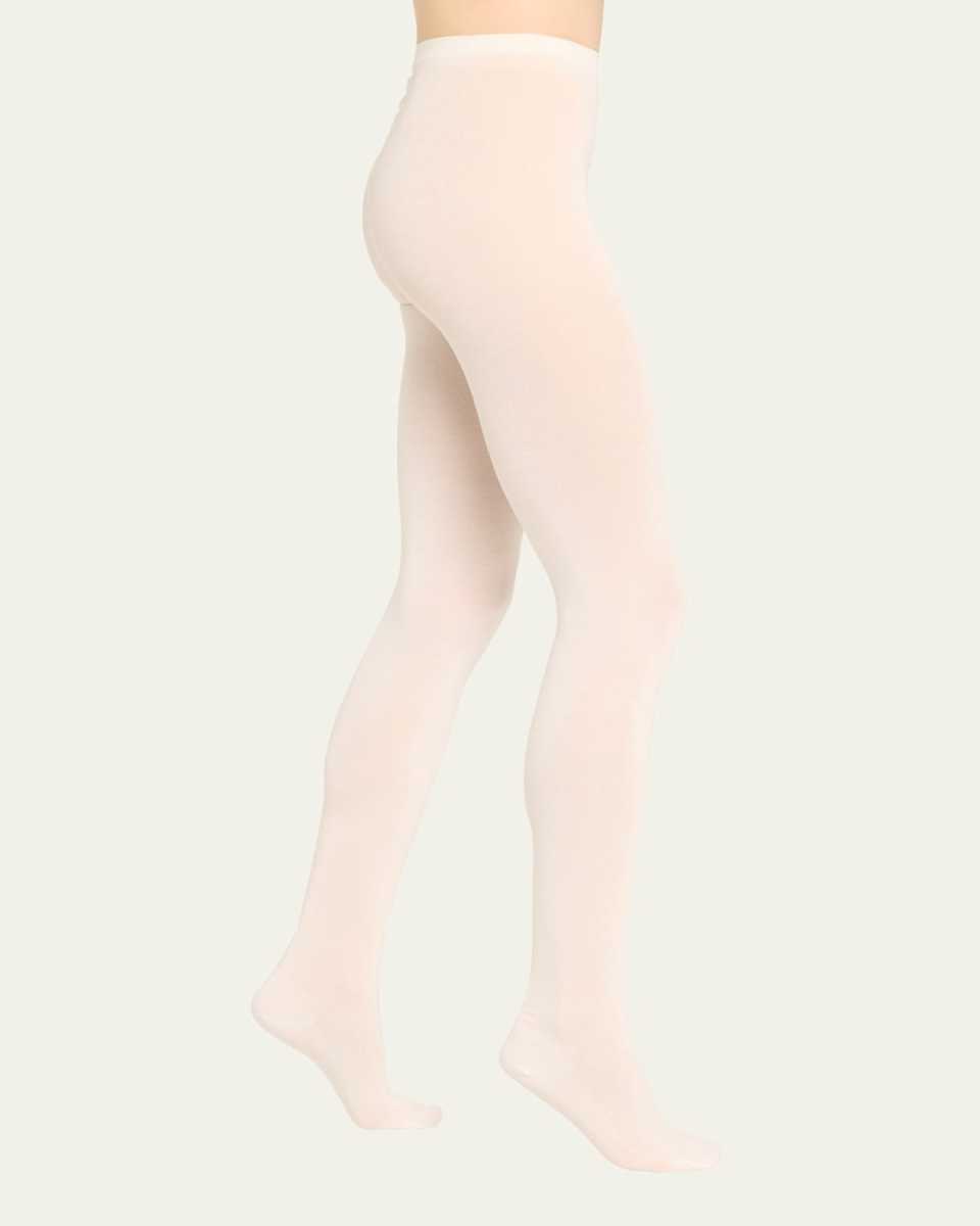Merino Wool Tights, Black