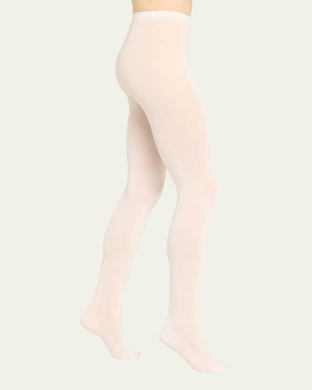 Merino Wool Tights, Black