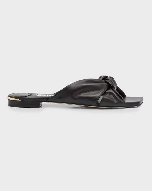 Avenue Crisscross Flat Slide Sandals
