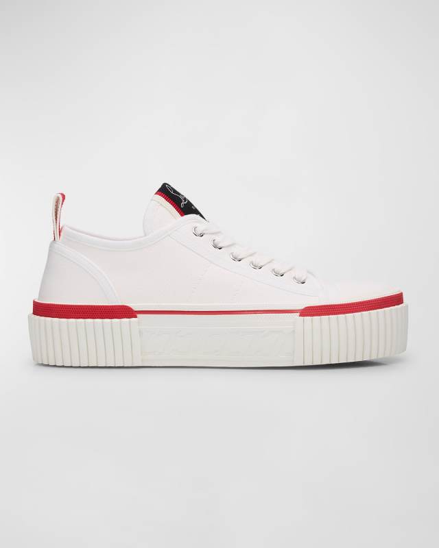 Super Pedro Low-Top Red Sole Sneakers