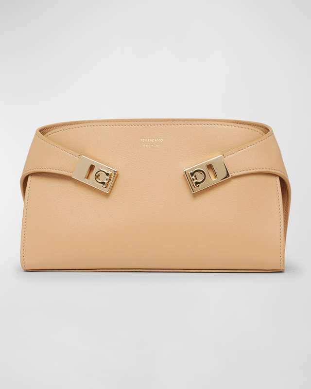Mini Hug Leather Crossbody Bag