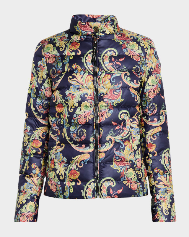 Enchanted Floral Puffer Jacket
