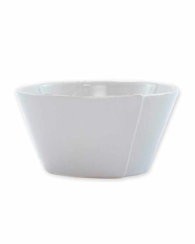 Lastra Stacking Cereal Bowl, Light Gray