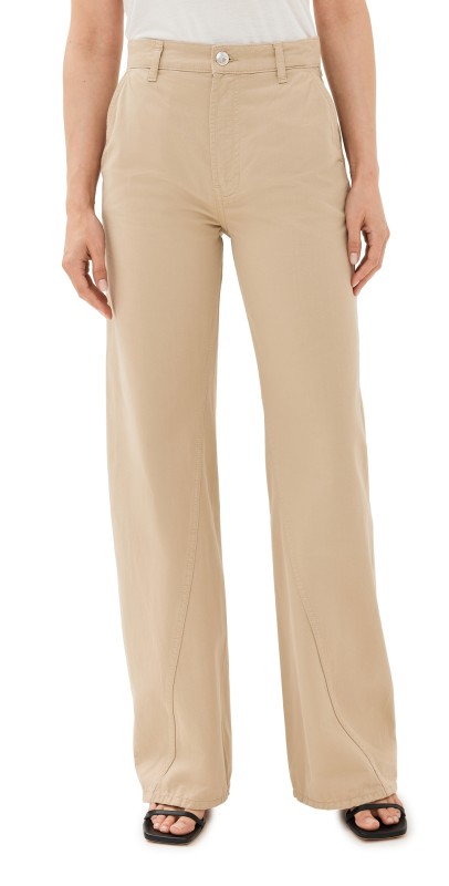 ANINE BING Briley Pants Taupe