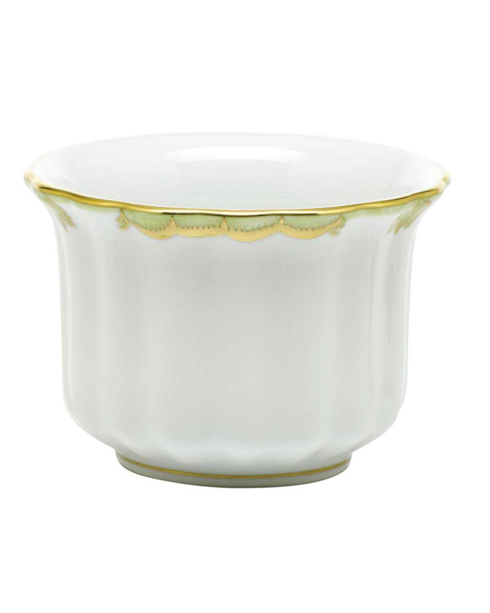Princess Victoria Green Mini Cache Pot
