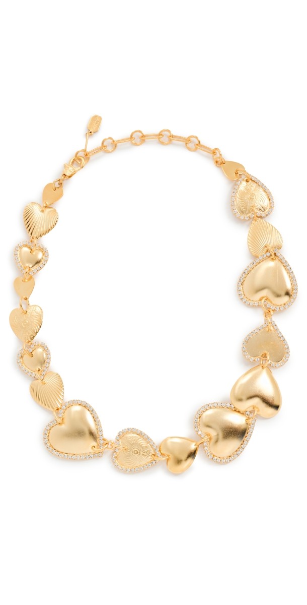 Elizabeth Cole Mirri Necklace Gold