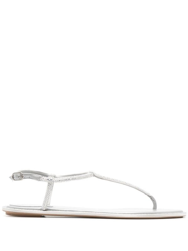 crystal-embellished sandals