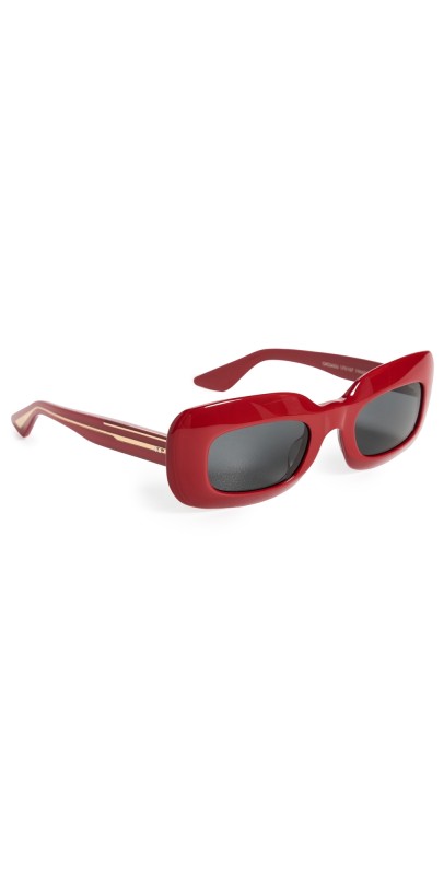Oliver Peoples Eyewear Oliver Peoples x Khaite 1966C Rectangular Sunglasses Red