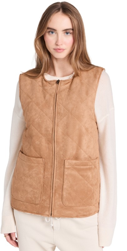 Z Supply Cosmos Vest Camel/Brown