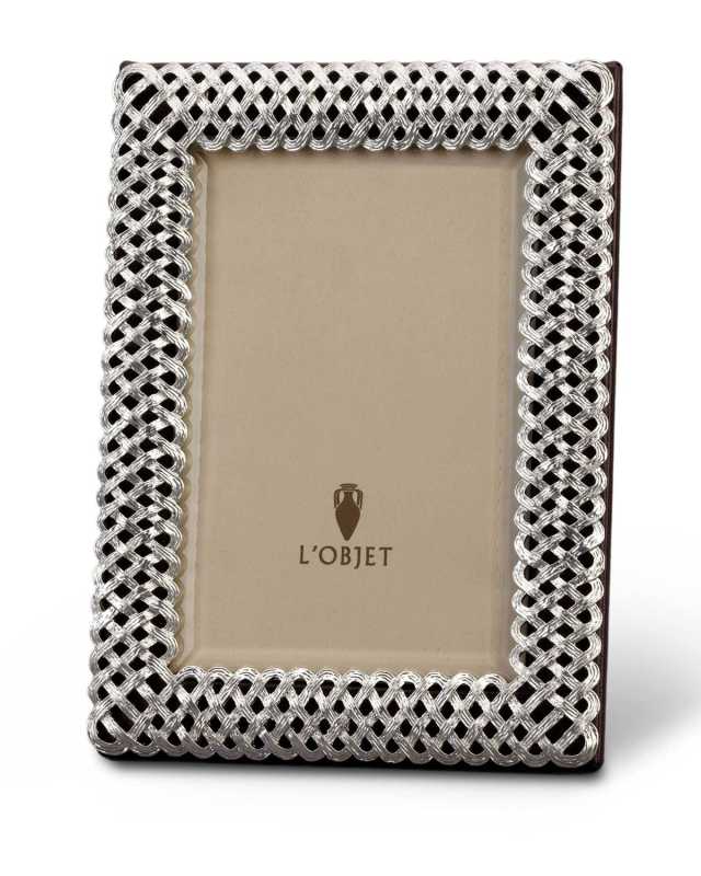 Braid Platinum Picture Frame, 8" x 10"