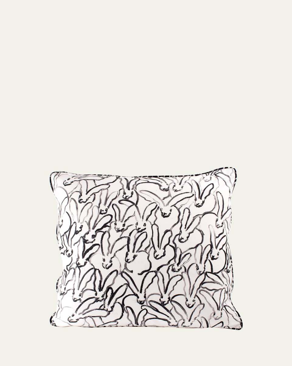 Rabbit Run Pillow, 22"