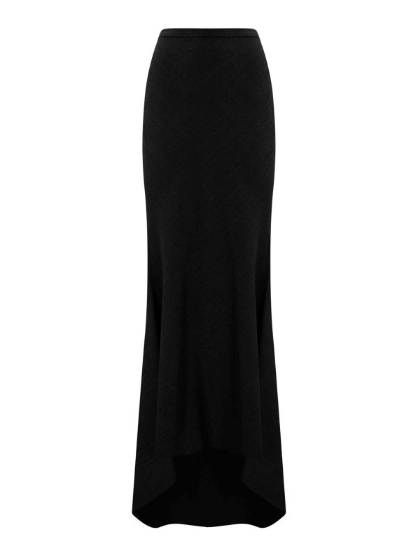 Philosophy di Lorenzo Serafini Jupe Midi - Noir