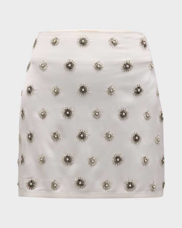 Alaya Embellished Cropped Blouse