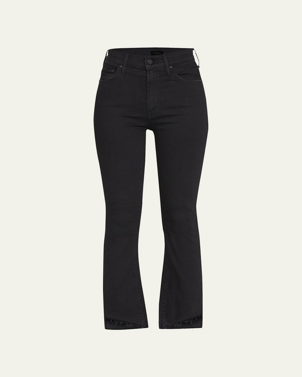 Insider Crop Step Fray Jeans