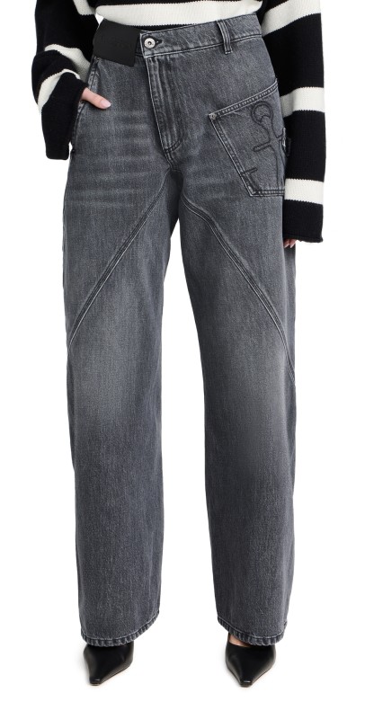 JW Anderson Twisted Workwear Jeans Grey