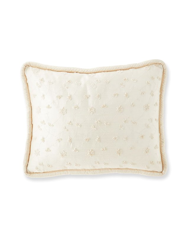 Catherine's Palace Embroidered King Sham