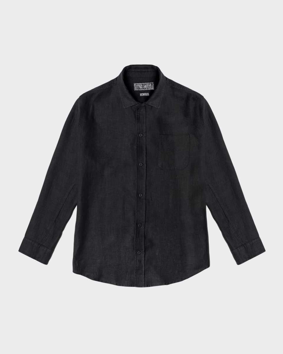 Oversized Linen Lounge Shirt