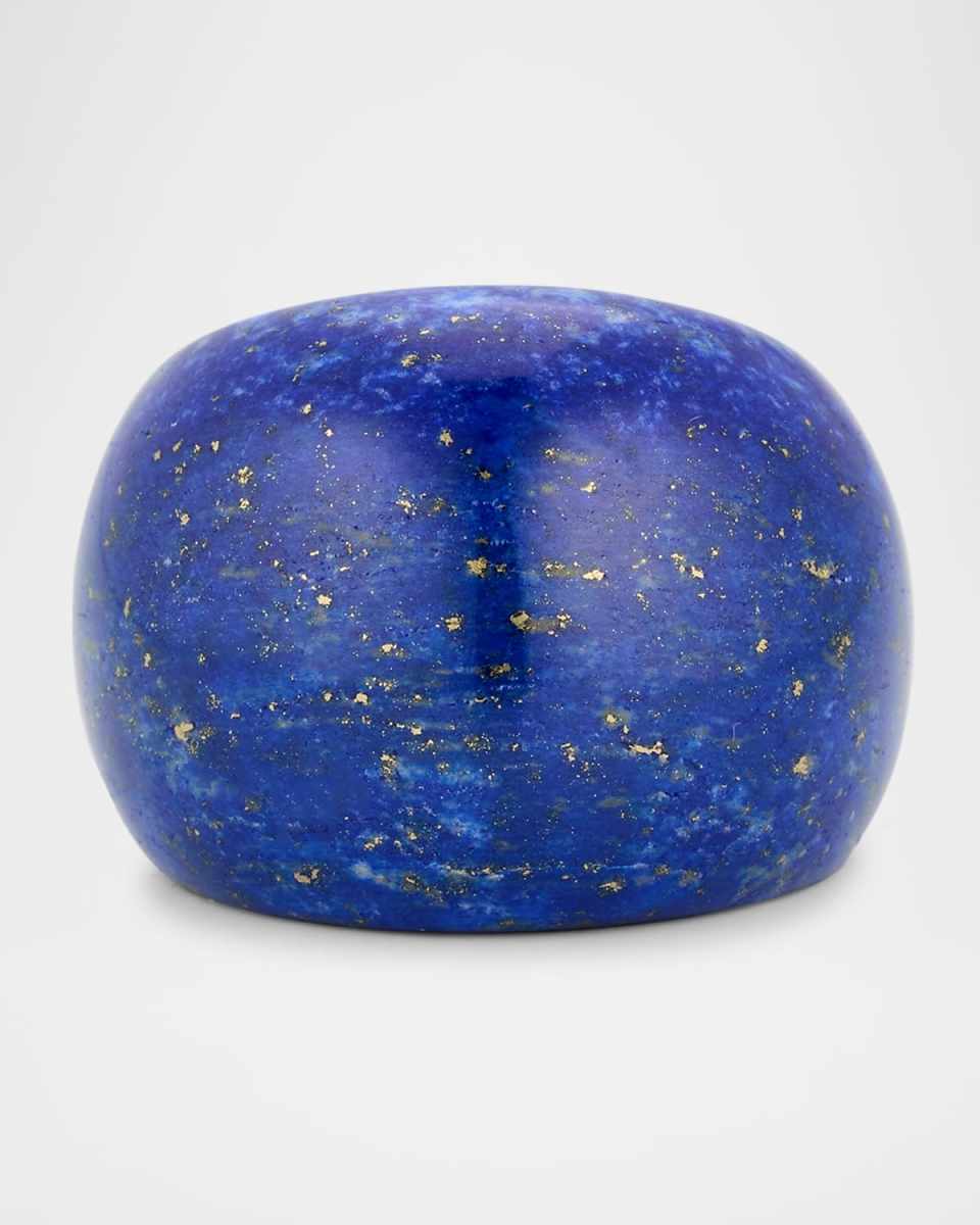 Lapis and Malachite Statement Ring