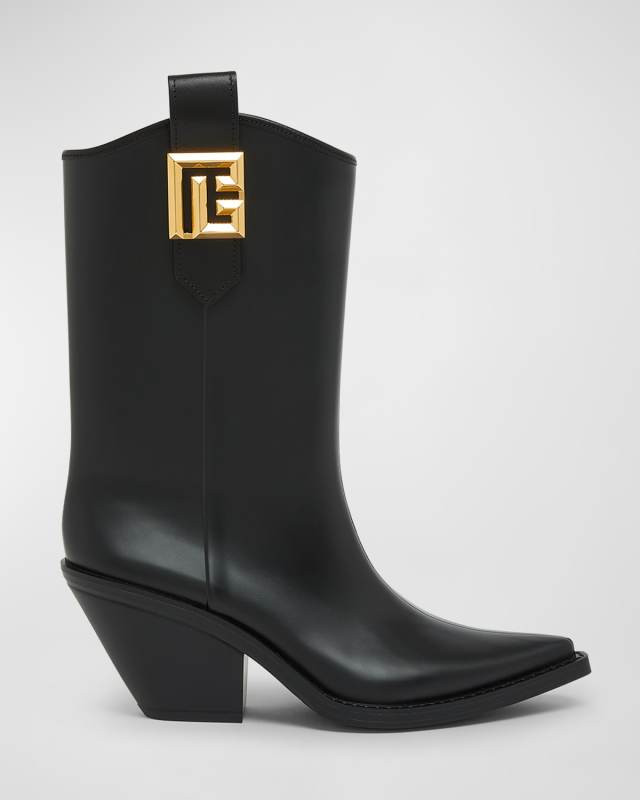 Tess Medallion Western Booties