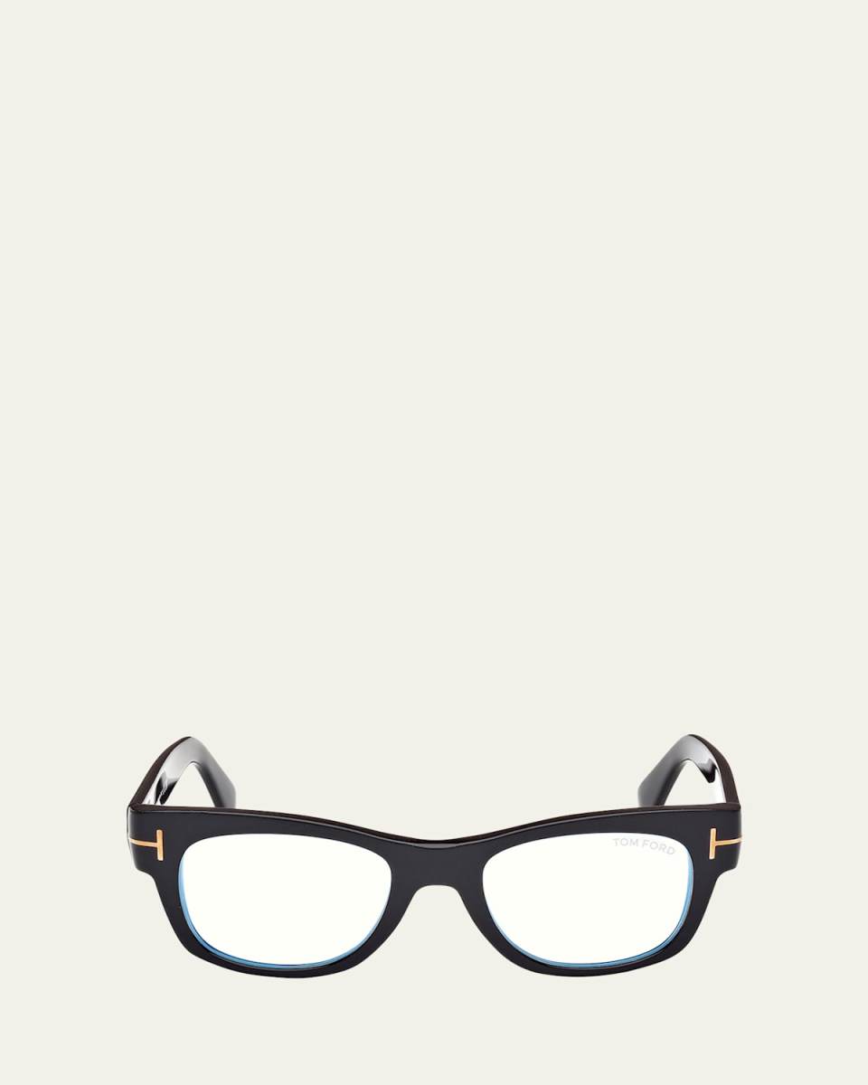 Blue Light Filtering Acetate Round Glasses